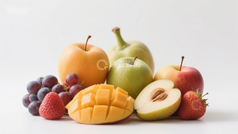 高清大图下载【趣麦麦图】新鲜水果组合展示