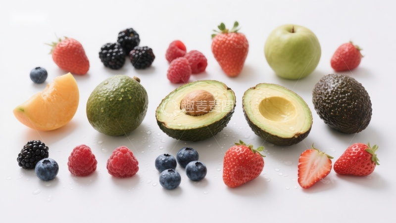 高清大图下载【趣麦麦图】新鲜水果多样展示