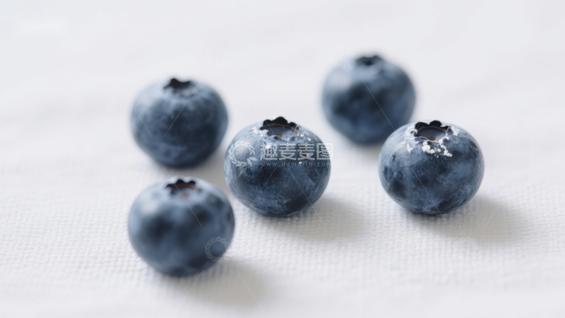 高清大图下载【趣麦麦图】新鲜蓝莓特写