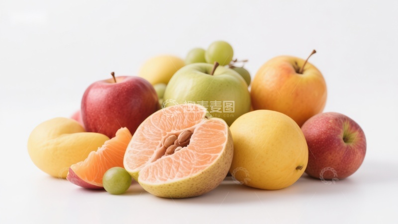 高清大图下载【趣麦麦图】新鲜水果组合展示
