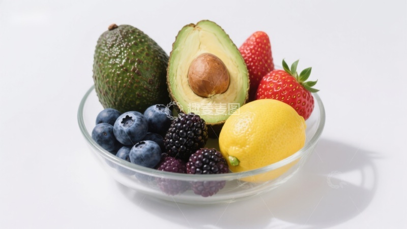 高清大图下载【趣麦麦图】-新鲜水果组合，健康美味