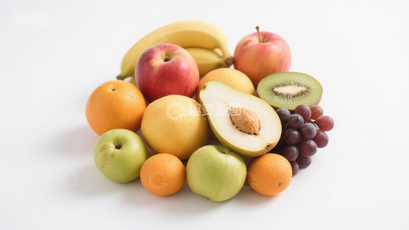 高清大图下载【趣麦麦图】新鲜水果组合展示