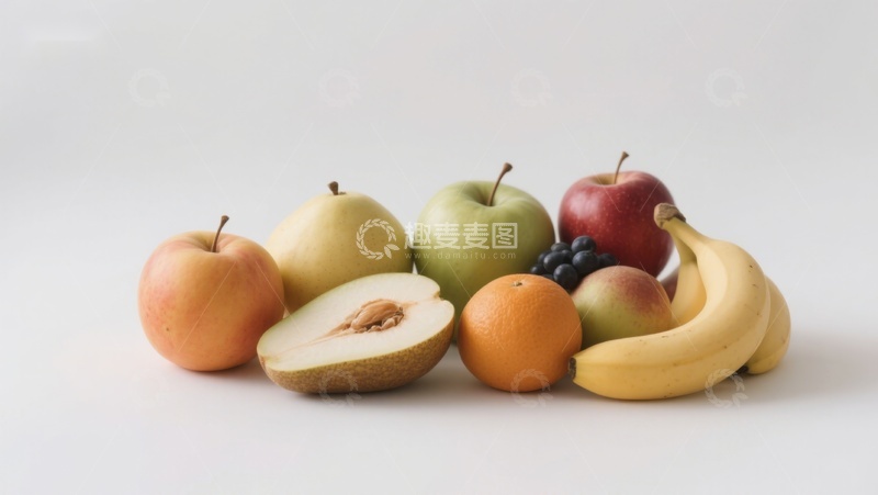 高清大图下载【趣麦麦图】新鲜水果组合展示