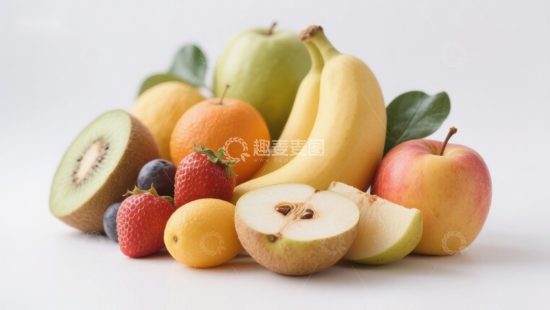 高清大图下载【趣麦麦图】新鲜水果组合展示
