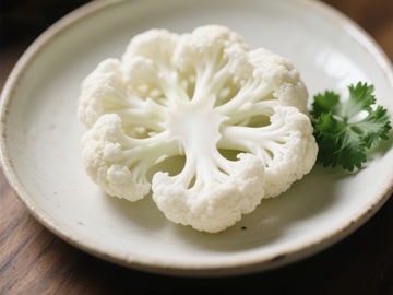 新鲜花椰菜特写