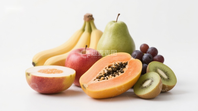 高清大图下载【趣麦麦图】新鲜水果组合展示