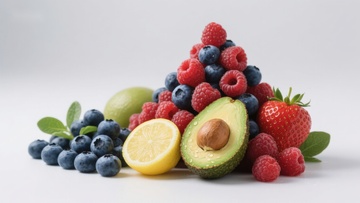 新鲜水果金字塔排列