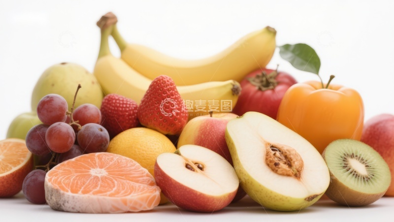 高清大图下载【趣麦麦图】新鲜水果集合展示