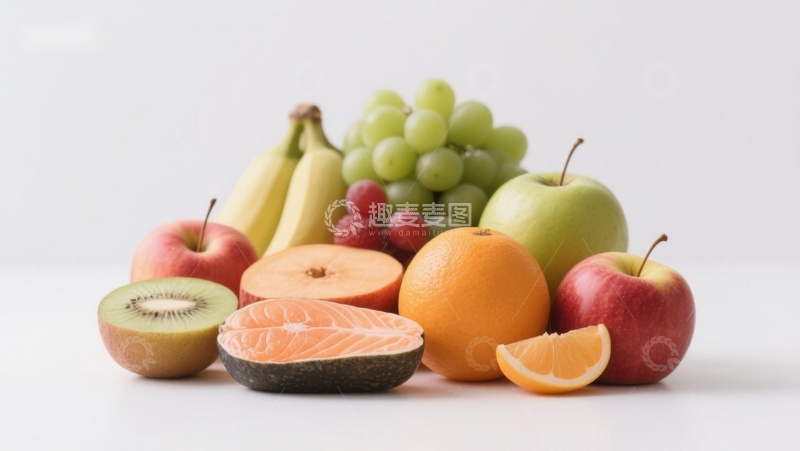 高清大图下载【趣麦麦图】新鲜水果组合展示