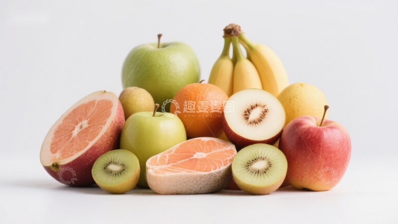 高清大图下载【趣麦麦图】新鲜水果组合展示