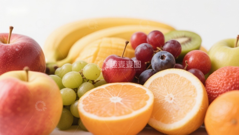 高清大图下载【趣麦麦图】新鲜水果组合展示