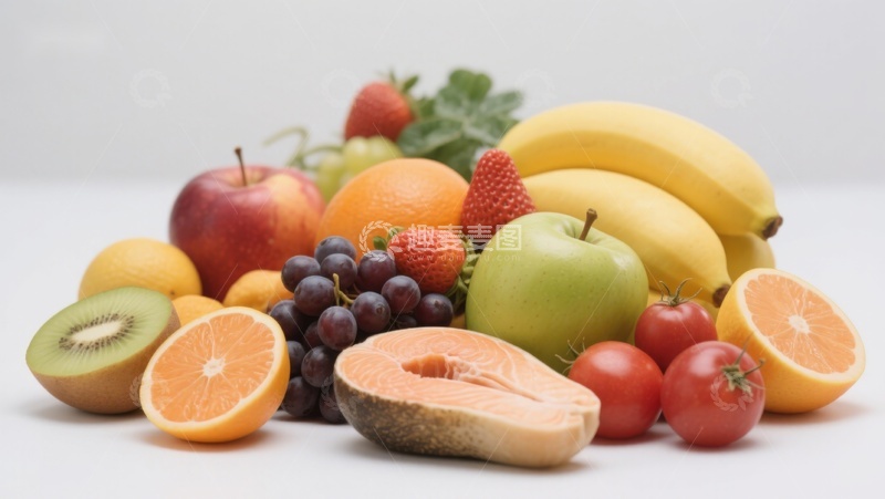 高清大图下载【趣麦麦图】新鲜水果组合展示