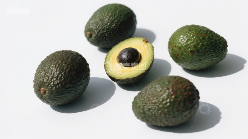 高清大图下载【趣麦麦图】新鲜牛油果展示