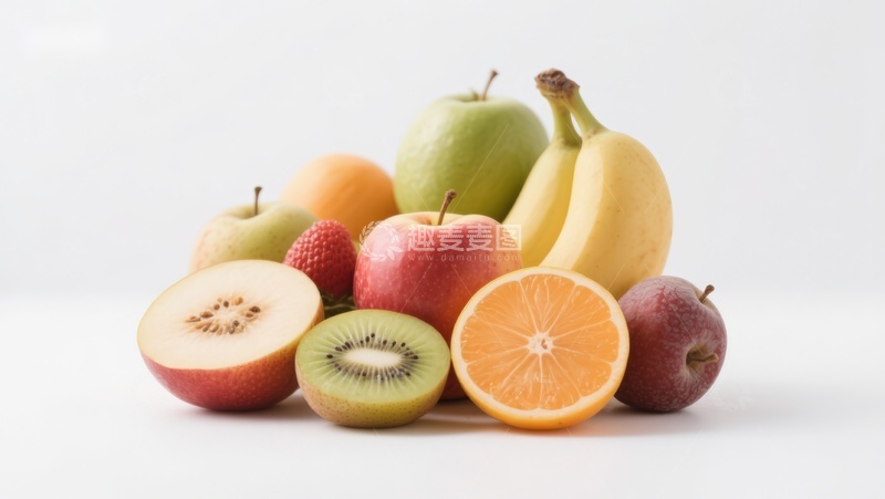 高清大图下载【趣麦麦图】新鲜水果组合展示