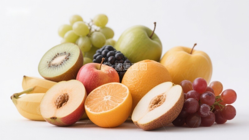 高清大图下载【趣麦麦图】新鲜水果组合展示