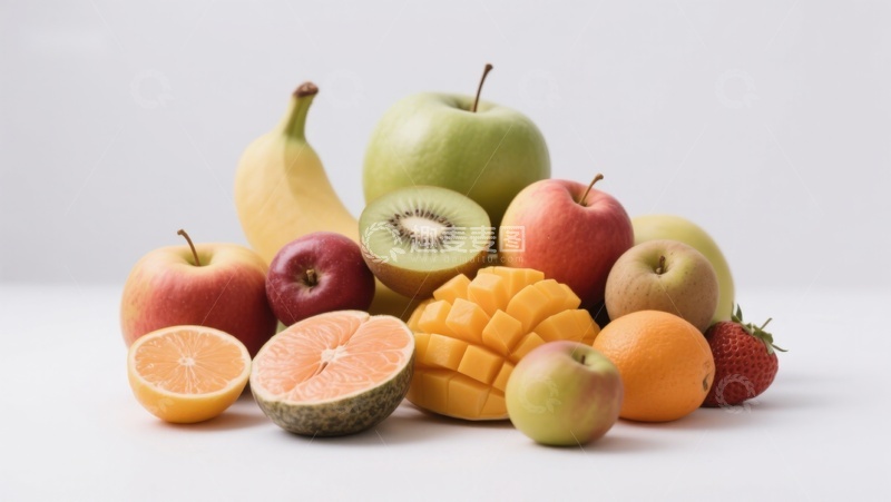 高清大图下载【趣麦麦图】新鲜水果组合展示