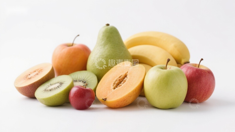 高清大图下载【趣麦麦图】新鲜水果组合展示