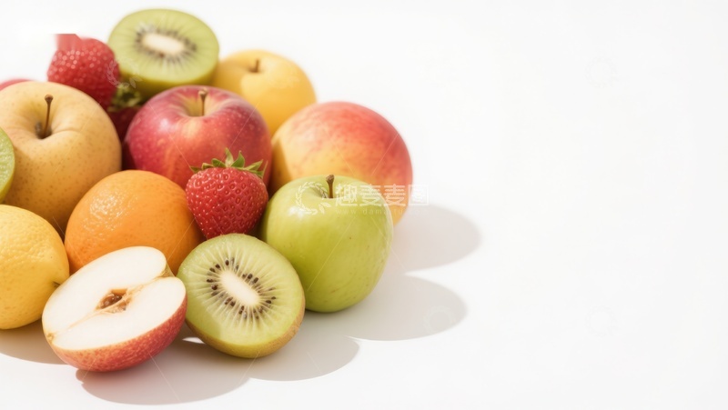 高清大图下载【趣麦麦图】新鲜水果组合展示