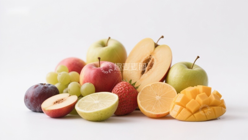高清大图下载【趣麦麦图】新鲜水果集合展示