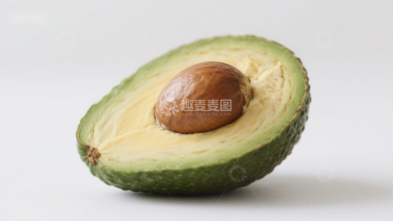 高清大图下载【趣麦麦图】新鲜切开的牛油果