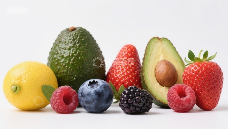 高清大图下载【趣麦麦图】新鲜水果组合展示