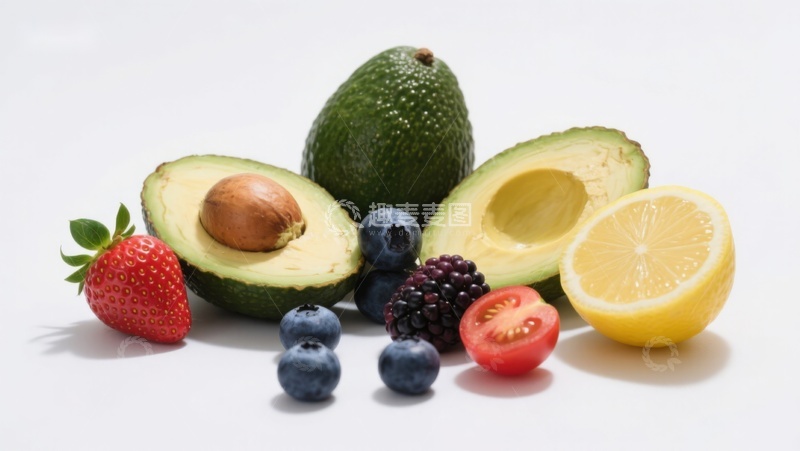 高清大图下载【趣麦麦图】新鲜水果组合展示