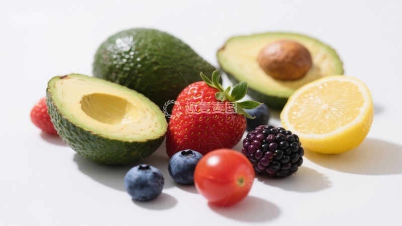 高清大图下载【趣麦麦图】新鲜水果组合展示