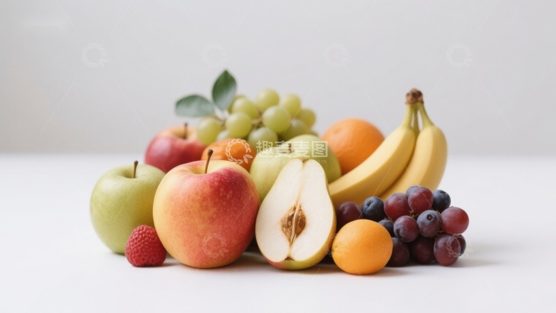 高清大图下载【趣麦麦图】新鲜水果组合展示