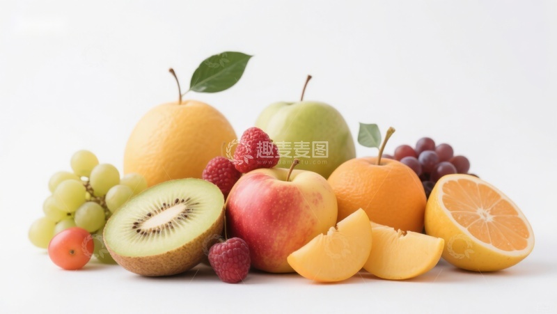 高清大图下载【趣麦麦图】新鲜水果组合展示