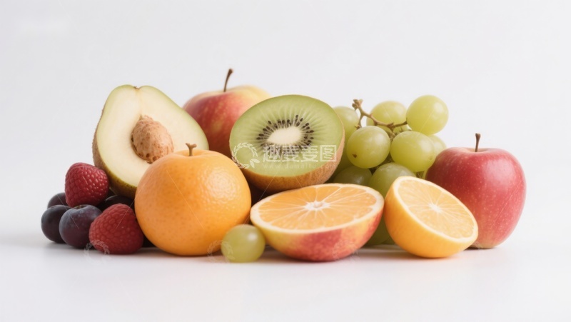 高清大图下载【趣麦麦图】新鲜水果组合展示