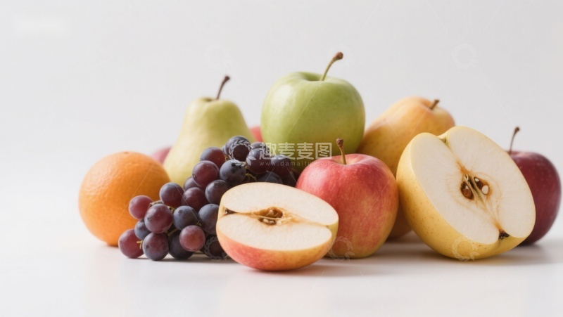 高清大图下载【趣麦麦图】新鲜水果组合展示