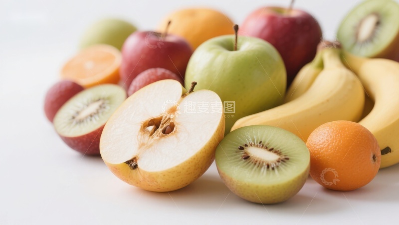 高清大图下载【趣麦麦图】新鲜水果组合展示