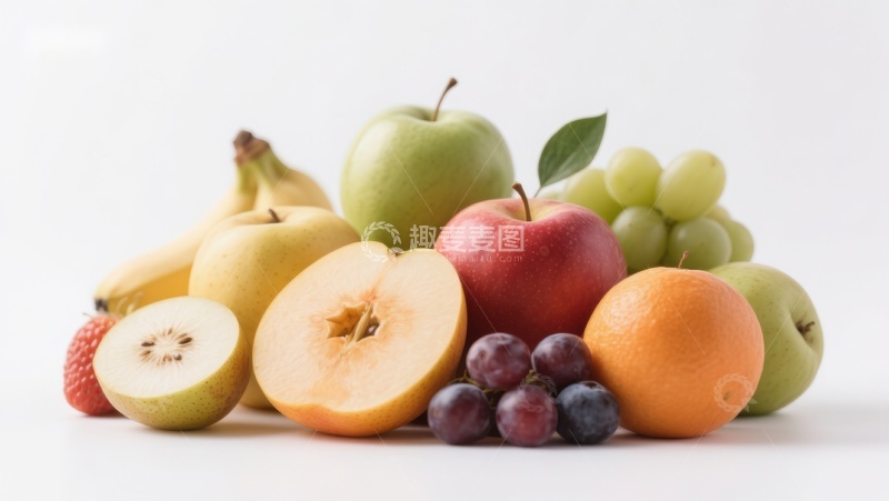 高清大图下载【趣麦麦图】新鲜水果组合展示