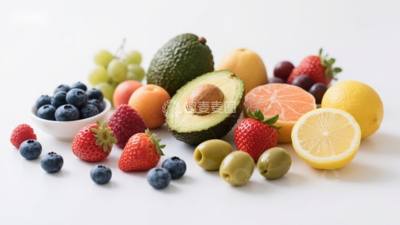高清大图下载【趣麦麦图】新鲜水果多样组合