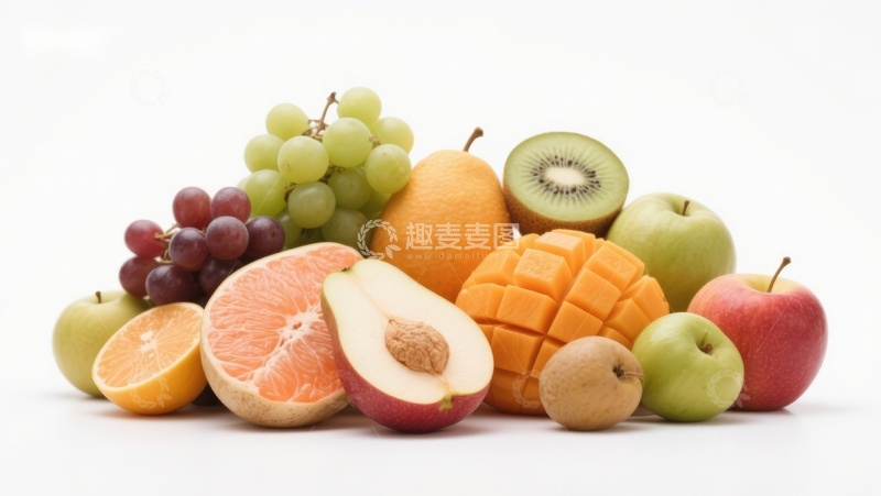 高清大图下载【趣麦麦图】新鲜水果组合展示