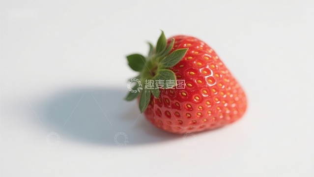 新鲜草莓特写