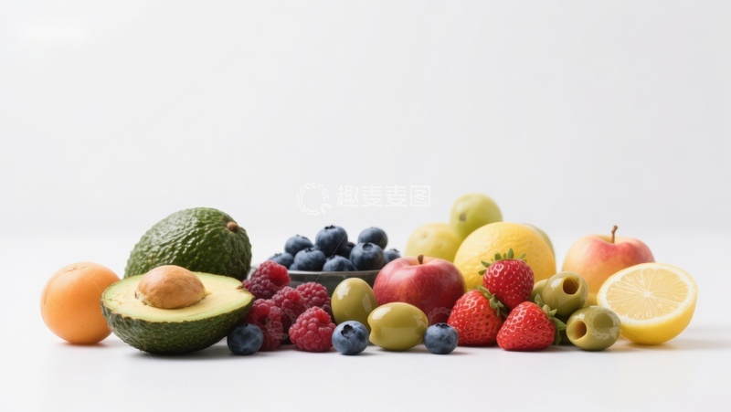 高清大图下载【趣麦麦图】新鲜水果集合展示