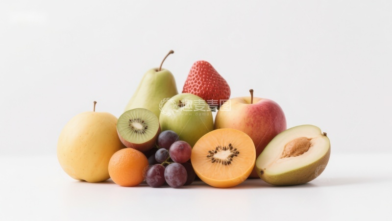 高清大图下载【趣麦麦图】新鲜水果组合展示