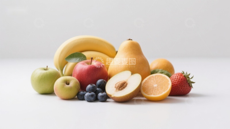 高清大图下载【趣麦麦图】新鲜水果组合展示