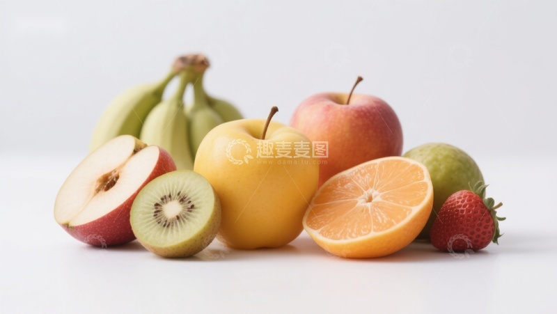 高清大图下载【趣麦麦图】新鲜水果组合展示