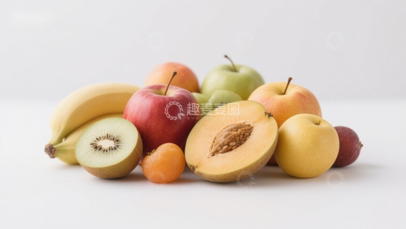 高清大图下载【趣麦麦图】新鲜水果组合展示