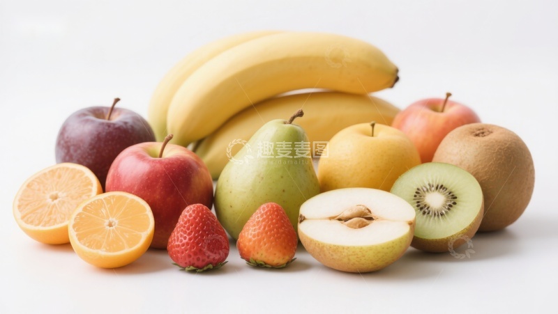高清大图下载【趣麦麦图】新鲜水果组合展示
