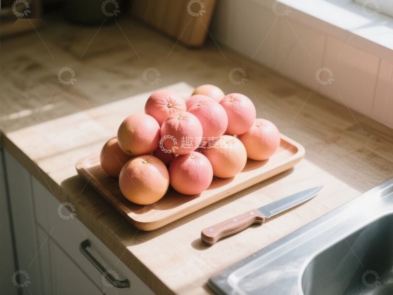 高清大图下载【趣麦麦图】厨房台面上的洋葱堆