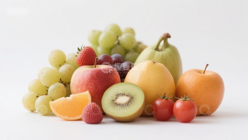 高清大图下载【趣麦麦图】新鲜水果集合展示