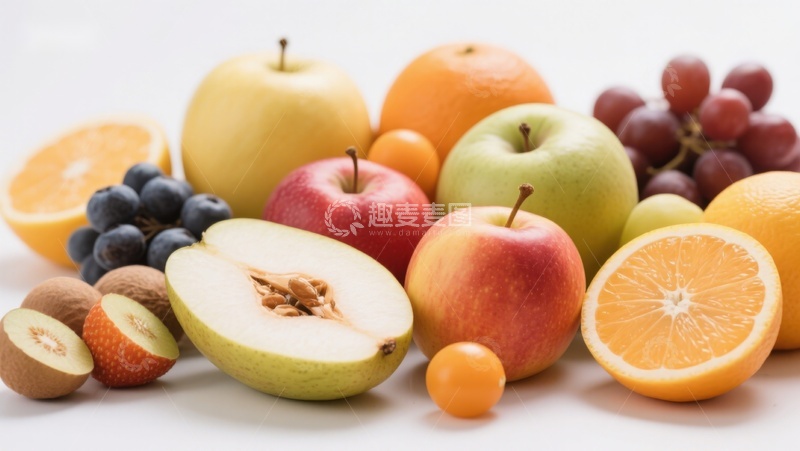 高清大图下载【趣麦麦图】新鲜水果集合展示