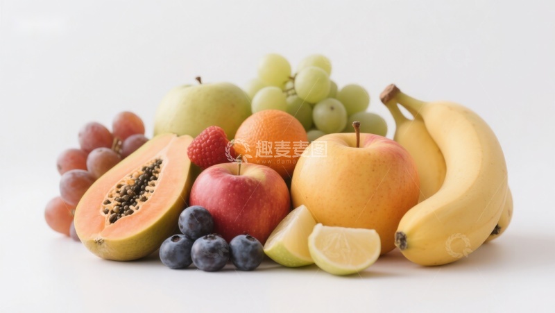 高清大图下载【趣麦麦图】新鲜水果组合展示