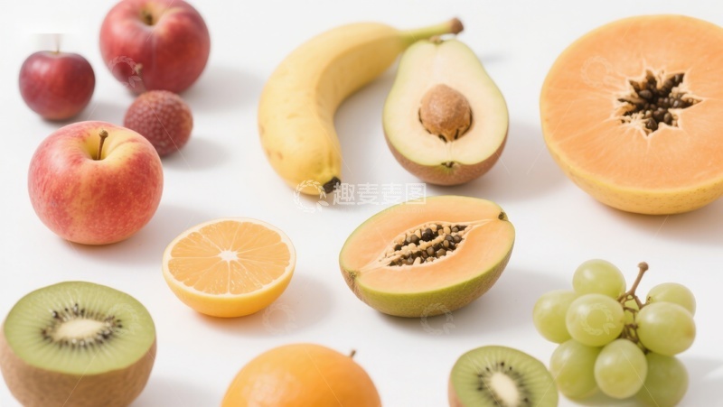 高清大图下载【趣麦麦图】多种新鲜水果的展示