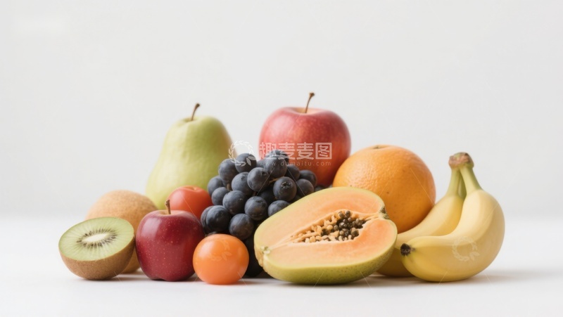 高清大图下载【趣麦麦图】新鲜水果组合展示
