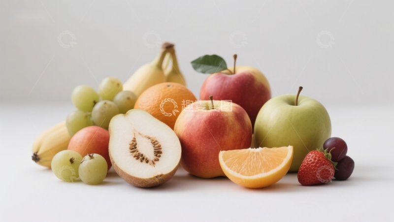 高清大图下载【趣麦麦图】新鲜水果组合展示
