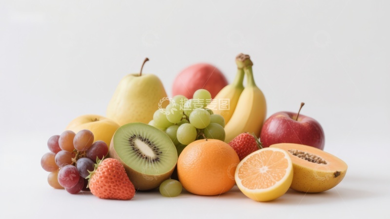 高清大图下载【趣麦麦图】新鲜水果组合展示